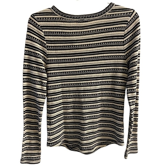 Lucky Brand Henley southwestern knit Medium‎ - Picture 2 of 6